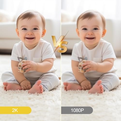 Image of MAYUMI 4K Home Surveillance Camera 64GB Supportable HD Small Indoor Cam Portable Cam Mini Body Camera and Picture Taking for Kids Pet Baby Security