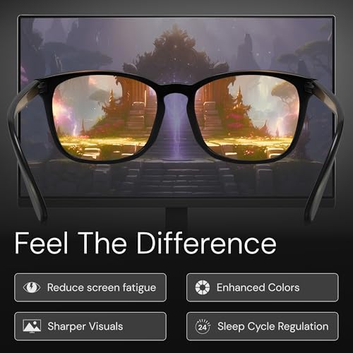 Livho High Tech Blue Light Glasses (Clear Lens) — view 3