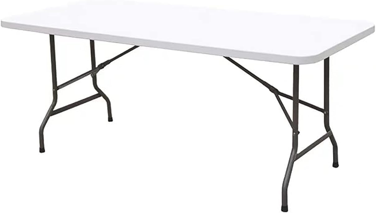 SKYTOUCH Folding Lightweight Trestle Outdoor Camping Table,Heavy Duty