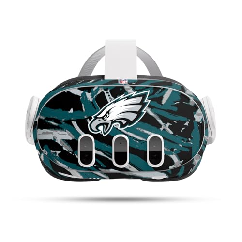 Skin Philadelphia Eagles Meta Quest 3 Autocollant Vinyle Head Case Designs