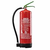 Gloria BIO-Schaum-Dauerdrucklöscher mit Manometer, mit Druckhebelarmatur, 6l, mit Wandhalter, Brandklassen AB. Leistung: 21A 144B