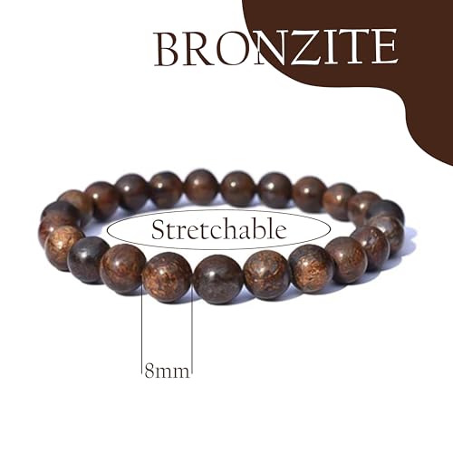 Image of Certified Crystal Bracelet | 8mm Beads | Stretchable Healing Bracelet | Bracelets for Men and Women |