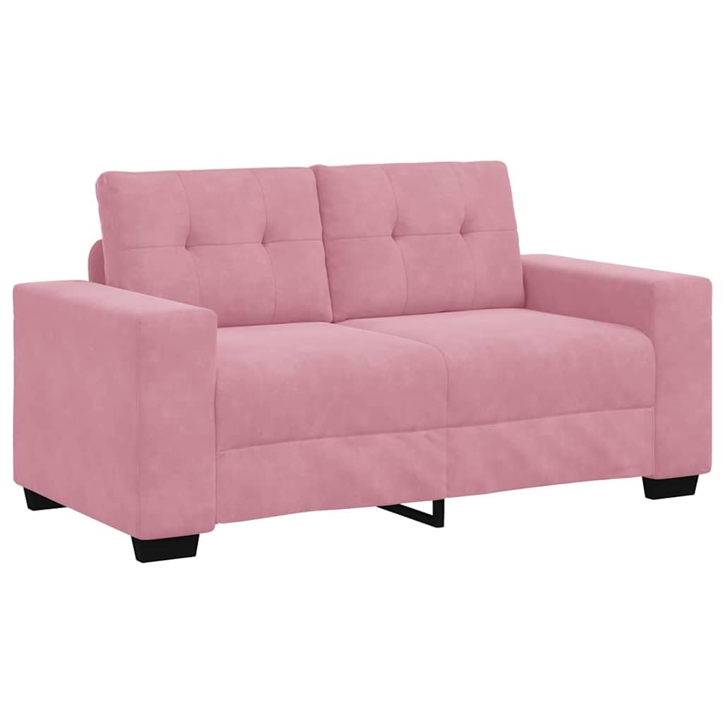 Générique Loveseat Velvet 120 cm Rosa