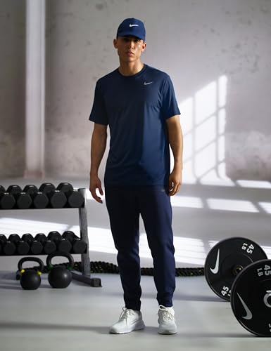 Image of Nike Men's Mid Rise Straight Fit Mesh Sweatpants