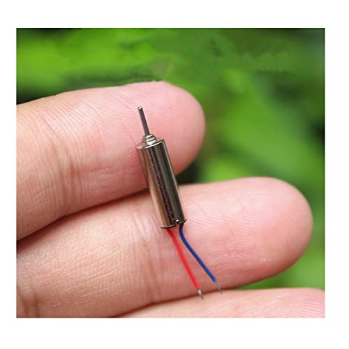 GTPBAO Motor brushless Pequeño Motor sin núcleo Modelo avión Micro Motor 3,7 V 72000RPM 412 Motor sin núcleo DIY pequeño Drone Motor Quadcopter Motor Marco de Aficionado