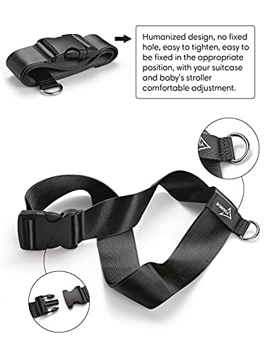 image for Yuumue Car Seat Travel Belt, Adjustable car seat Travel Strap for Tran