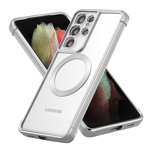 Coque Samsung S21 antichoc pour éviter les fissures d'écran et recharger sans enlever la coque