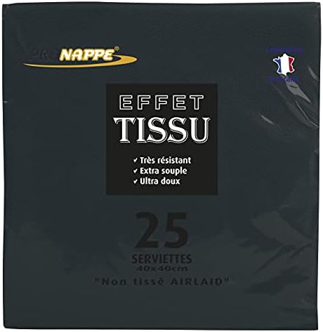 Pro Nappe SV863808I Serwetka jednorazowa z mikro wytłaczanej waty 38X38 cm w opakowaniu 40 serwetek - 2 fałdy 2 x 17g - kolor bordowy - Grube i bardzo chłonne serwetki, bieżnik, obrus, podkładka