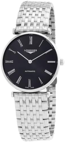 Longines La Grande Automatic Black Dial Men&#39;s Watch L4.918.4.51.6