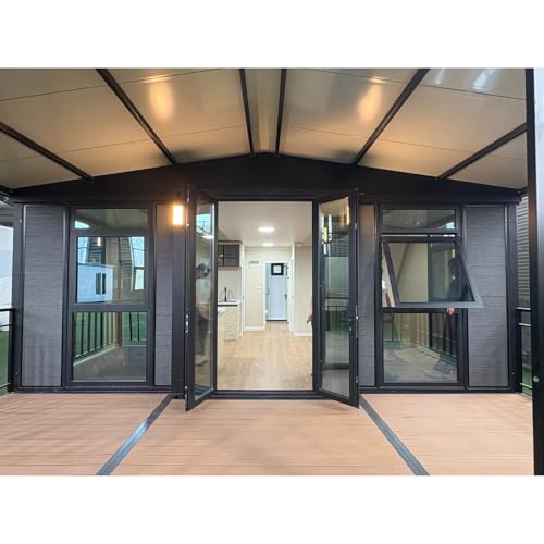 Detachable Container House Prefab Tiny Home for Sale with Equipped Bathroom & Kitchen Modular Granny Flat Home Luxury Villa Prefabricated Tiny House Prefab with Roof Expandable Mobile Boxable - Image 3