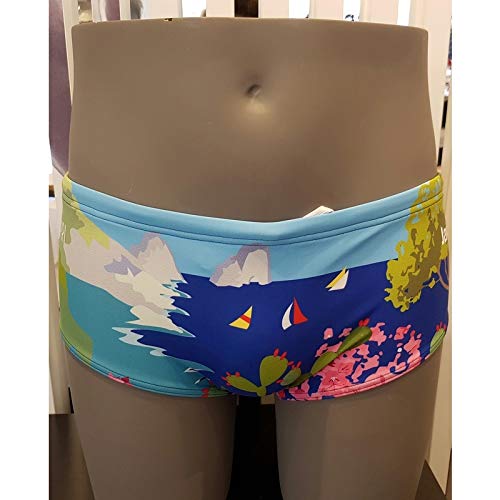 Jaked Trunk Capri bleu 3, maillot hydrodynamique résistant au chlore