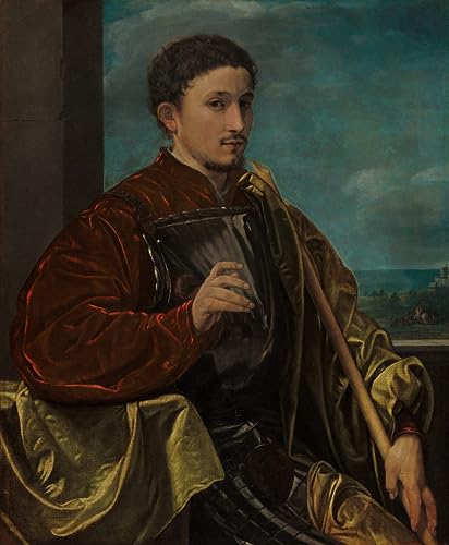Cuadro cuadro sobre lienzo de alta calidad con el retrato de caballero Savoldo