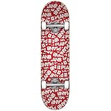 Camiones: 5.0 de alto Plan B Parche completo Skateboard rojo, tamaño completo (31\'\' y más)
