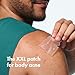 Mighty Patch Hero Cosmetics Body Patch– The XXL Hydrocolloid Patch for Bacne, Chestne, and Other Body Breakouts. Derm-Tested. Medical-Grade Hydrocolloid. Absorbs Pimple Gunk in 6-8 Hours. 4ct