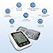 Upper Arm Blood Pressure Monitor Automatic Digital BP Machine for Home Use & Pulse Rate Monitoring Meter with Large LCD Display, Portable Bag, 2 Users 180 Reading Memories