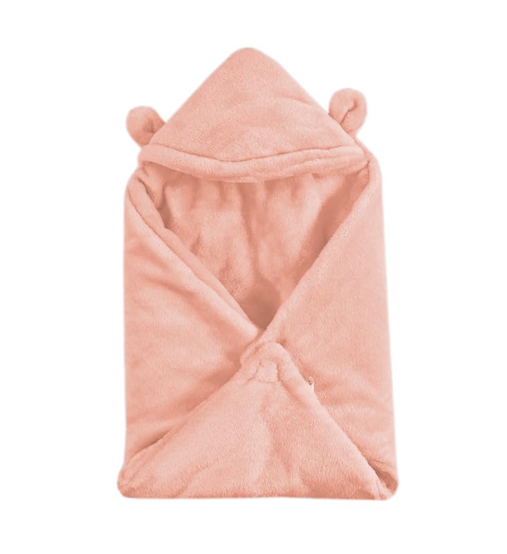 Image of Florida All Season Hooded Baby Blanket Swaddler Wrapper Flannel Soft and Comfortable for New Born Babies