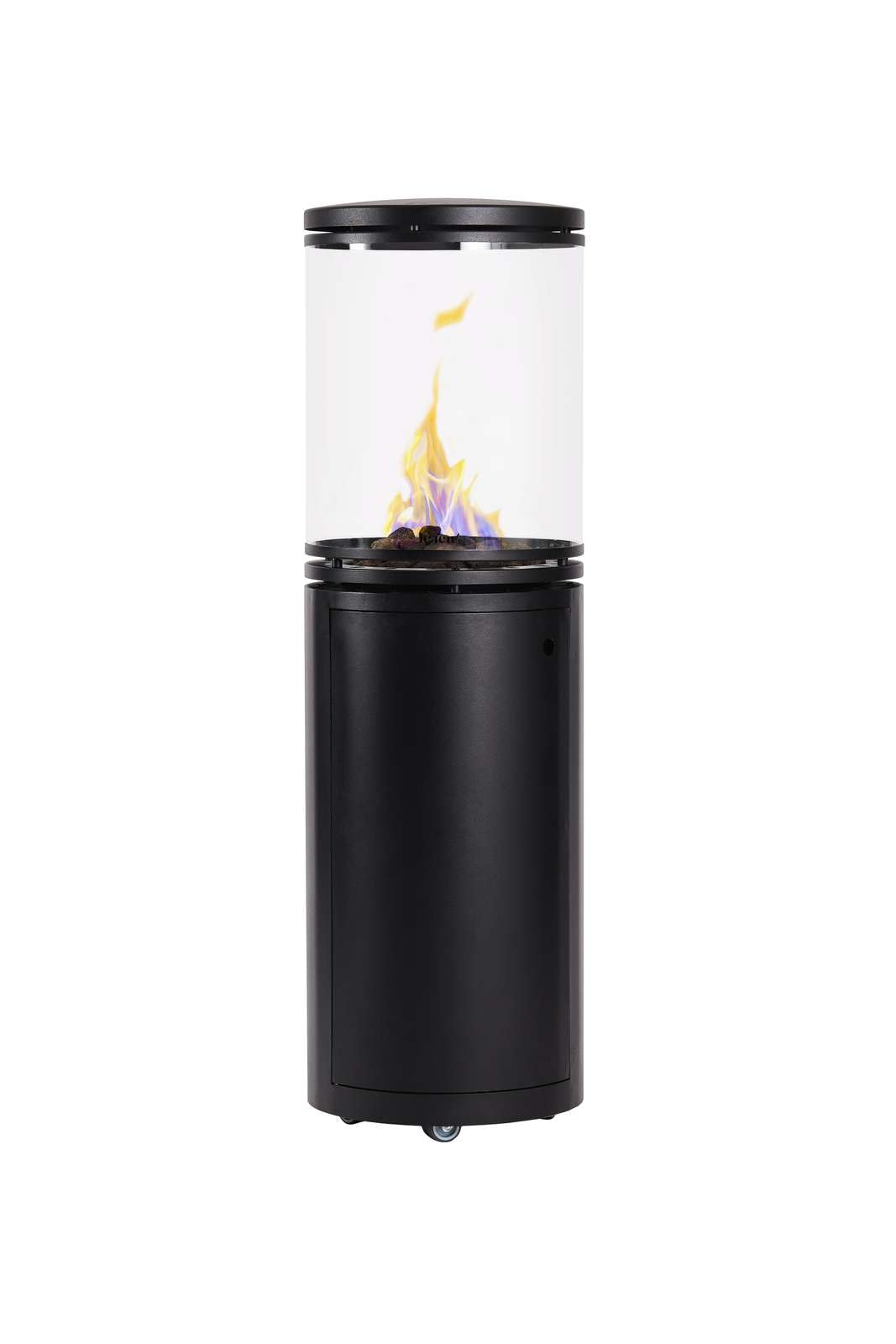 Le Feu 820001 - Estufa de terraza para patio, color negro