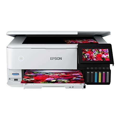Epson EcoTank Photo ET-8500 Wireless Color All-in-One Supertank Printer の商品画像 5