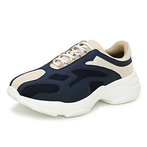 Image of Cruiser Chunky Sneaker for Men | Bold & Trendy Design | Lightweight & Comfortable with Cushioned Insole | Men's Chunky Sneakers with Attitude |Perfect for Streetwear & Casual Outfits (Flare)