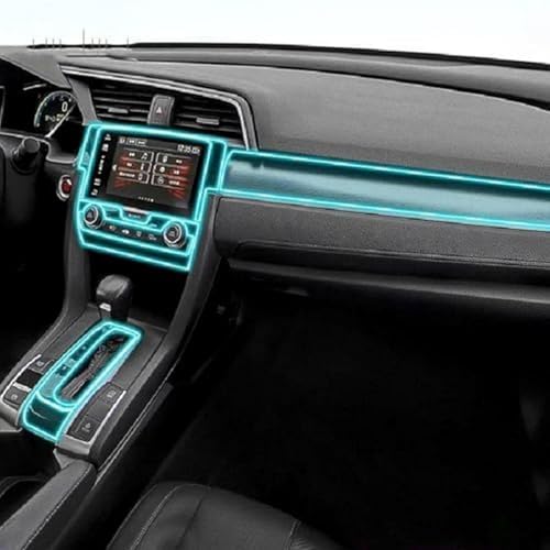 Film protection voiture anti-rayures PPF interieur pour Honda Civic