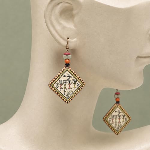Image of Boho Chic Earrings Collection - Colorful Tassel, Chandeliers, Hoops & Huggies for Women