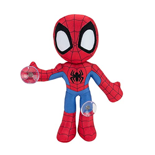Marvel's Spidey and his Incredible Friends - 22 cm Web-Clinger Soft Toys - Articulated Spidey, Ghost-Spider, Miles Morales
