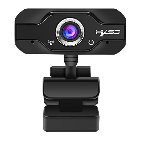 1080P HD Webcam,HXSJ PC Webcam USB Desktop & Laptop Webcam Live Streaming Meeting Webcam with Microphone Widescreen HD Video Webcam for Video Calling Recording Conferencing Gaming Cover
