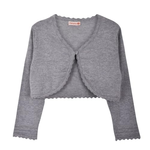 Minora Baby Bolero Mädchen Strickjacke - Für Erstausstattung Neugeborene...
