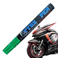 Tyre Paint Pen | Tyre Marker Pen Erasable Weather Resistant No Fade Quick Dry Rubber Wood Drawing Pen | For Vehicles, Motorcycles, Bicycle