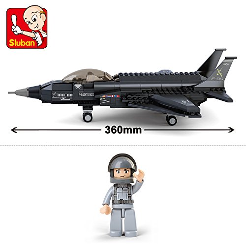 Army - Modellino Aereo Lightning II Fighter Plane M38-B0510 - Lego - Immagine 3