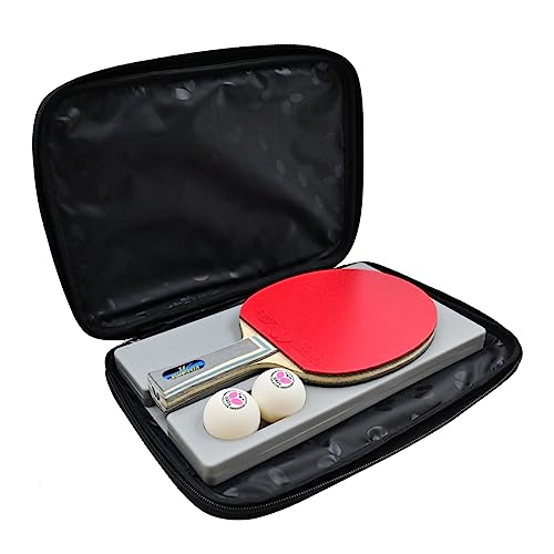 Butterfly Table Tennis Racket Cover Logo Case, Table Tennis Cover and Breakage Protection for up to 2 Rackets, Rectangular Design (Royal Blue) - Image 7