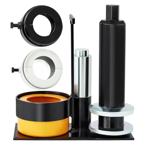 Tygeacen Carrier & Pinion Bearing Puller Steel Clamshell Bearing Puller Compatible with Dana 30 40 50 60 70 80 8.8 9.75 10.25 Bearings Pinion Puller Tool with 2 Clamshells