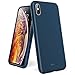 UNBREAKcable Funda para iPhone X, Funda para iPhone XS - [Anti-choques, Antideslizante, Ultrafino] Carcasa Protectora con TPU Suave para iPhone X/XS (5,8'') -Azul Mate
