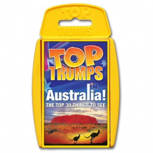 Top Trumps Australia 30 Things to See Card Game}