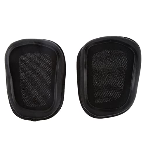 Almencla Fones de ouvido macios de substituição para fone de ouvido de jogos, almofadas de orelha, p