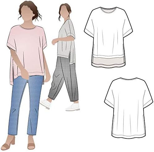 Style Arc Sewing Pattern - Betty Woven Tunic (Sizes 10-22)