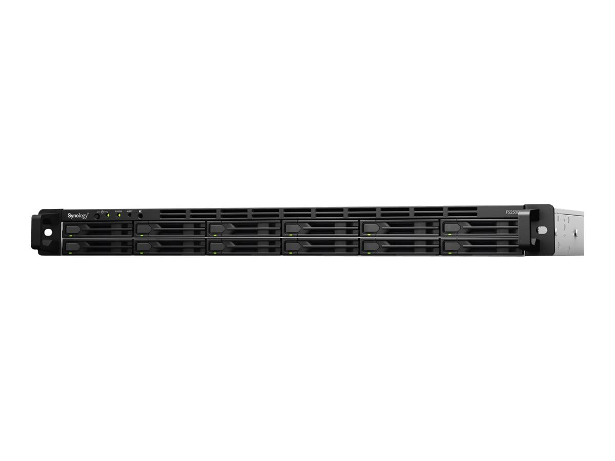 Synology FS2500 NAS 12emp. 3.35/3.6GHz 4 Coeurs 8Go 2LAN GbE + 2 10GbE USB3.2