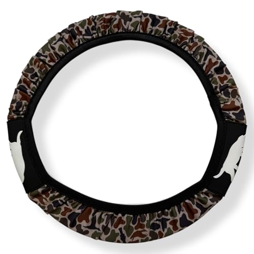 Duck Camo Universal Steering Wheel Cover 15.5 x 15.6