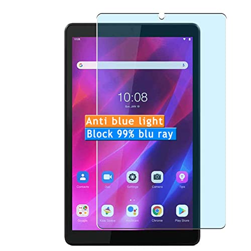 Vaxson 2-Pack Anti Blue Light Screen Protector, compatible with Lenovo Tab M8 4th Gen 8" Tablet, TPU Guard Film Protectors Sticker [NOT Tempered Glass]
