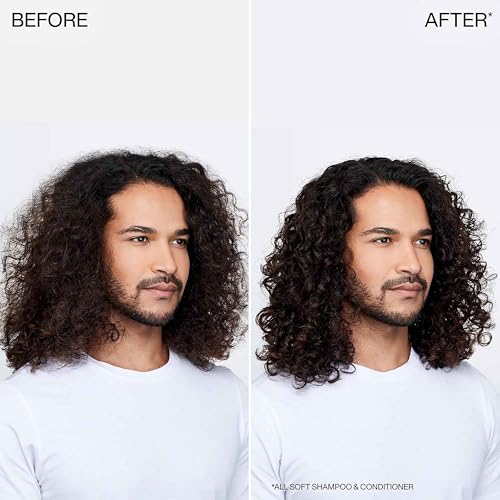 8. Bild von Redken Haarshampoo für trockenes und brüchiges Haar, Belebt und hydratisiert, Mit Omega-6 und Argan-Öl, All Soft Shampoo 1 stück (1er Pack)