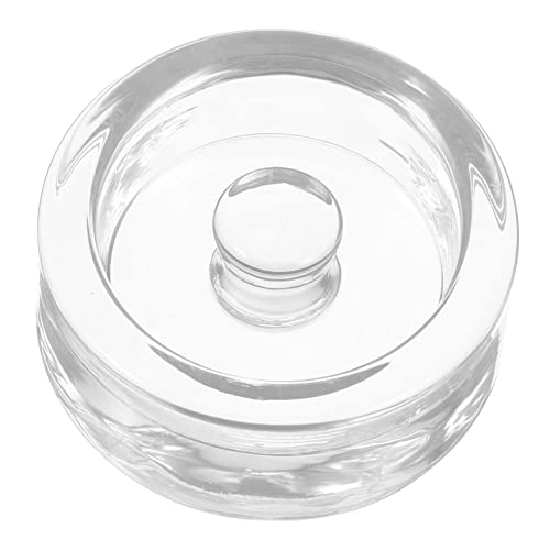 SOLUSTRE Peso de Fermentación de Vidrio para Frascos de Boca Ancha para Chucrut y Kimchi Práctico y Duradero Compatible con Jarras de Albañil