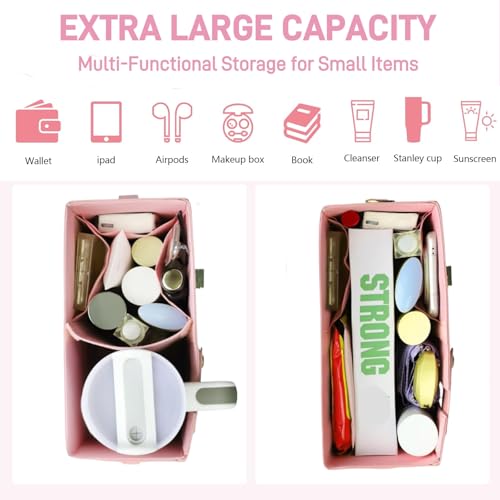 Crossbody Water Bottle Bag with Water Bottle Holder for Stanley Cup 30-40oz, Adjustable Women Shoulder Strap3