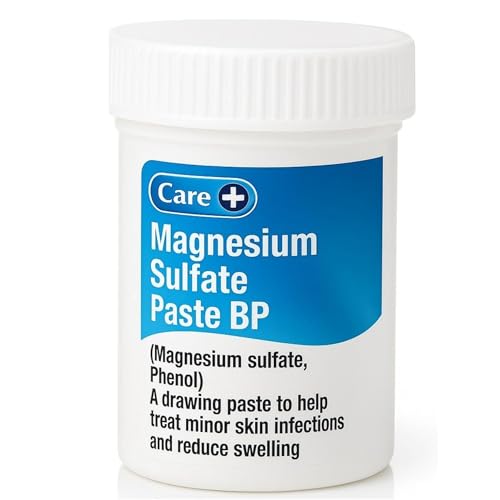 Care Magnesium Sulphate Paste 50g Drawing Ointment for Inflammatory Conditions