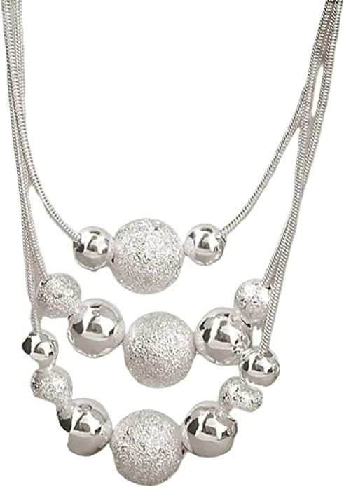 Blackbox Juego de Joyería de Plata .925  | Aretes y Collar  | Incluye Caja para Regalar