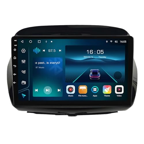Genérico Radio de Coche Doble DIN para Honda Edix FRV 2004-2009, Android 13, Pantalla táctil de 10", Bluetooth, Control por Voz, CarPlay, WiFi, Control en el Volante, USB, GPS (S2 2G+32G)