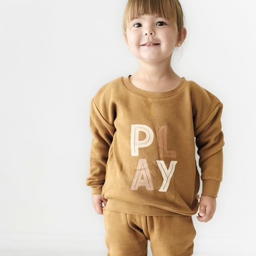 MakeMake Organics GOTS Certified Organic Cotton Sweatshirt Baby Toddler Young Kids Boys Girls Pullover Sweater3