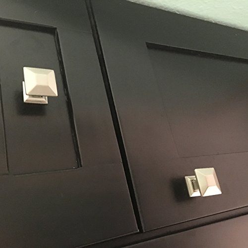 Southern Hills Brushed Nickel Cabinet Knobs 5 Pack- Drawer Knob, Cabinet Knobs Brushed Nickel, Silver Cabinet Knobs, Closet Knob, Cabinet Pulls, Cabinet Door Knob, Kitchen Cabinet Knobs, Shkm006-Sn-5 #TOP1