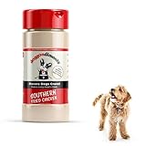 Doggondiments Southern Fried Chicken Flavor Dog Food Topper, Fun People Food Flavors, Powder, Dog Condiments for Meals, Dog Food Toppers for Dogs for Small & Large Breeds,