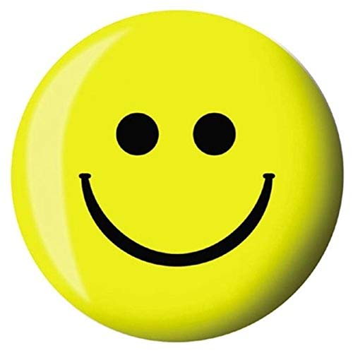 Brunswick Bowling Products Smiley Face Viz-A-Ball 8Lbs, Yellow/Black, 8 lbs