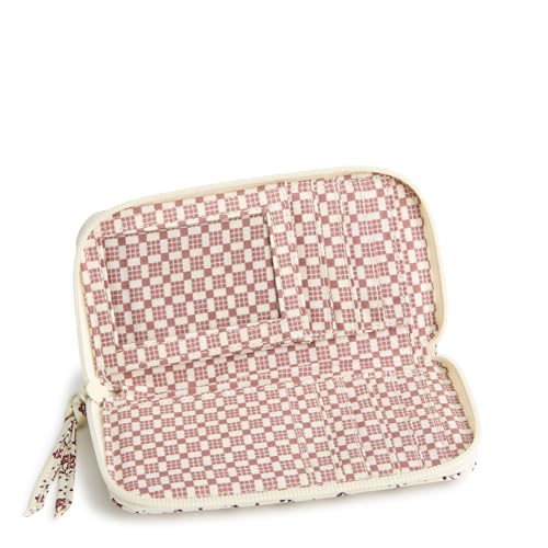 Vera Bradley Premium Cotton Medium Continental Wallet3